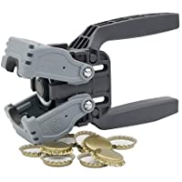 VIRSUS 1 tapadora de cápsulas manual con 2 palancas Kelly para tapones de corona de 26 mm de diámetro- para botellas de…